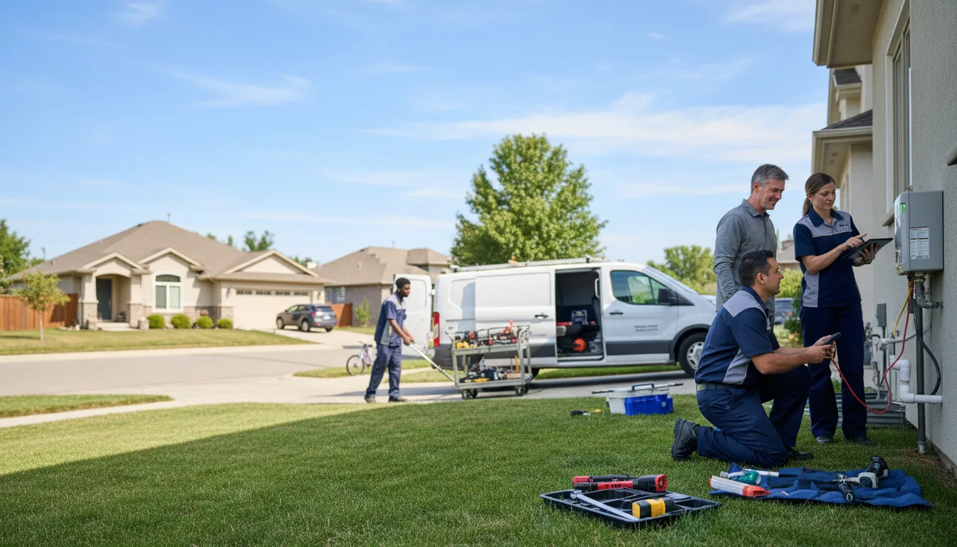 Tankless water heater service in Beech Grove, AR